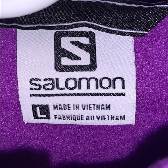 Salomon Girl’s Fleece Zip-Up - Picture 3 of 3